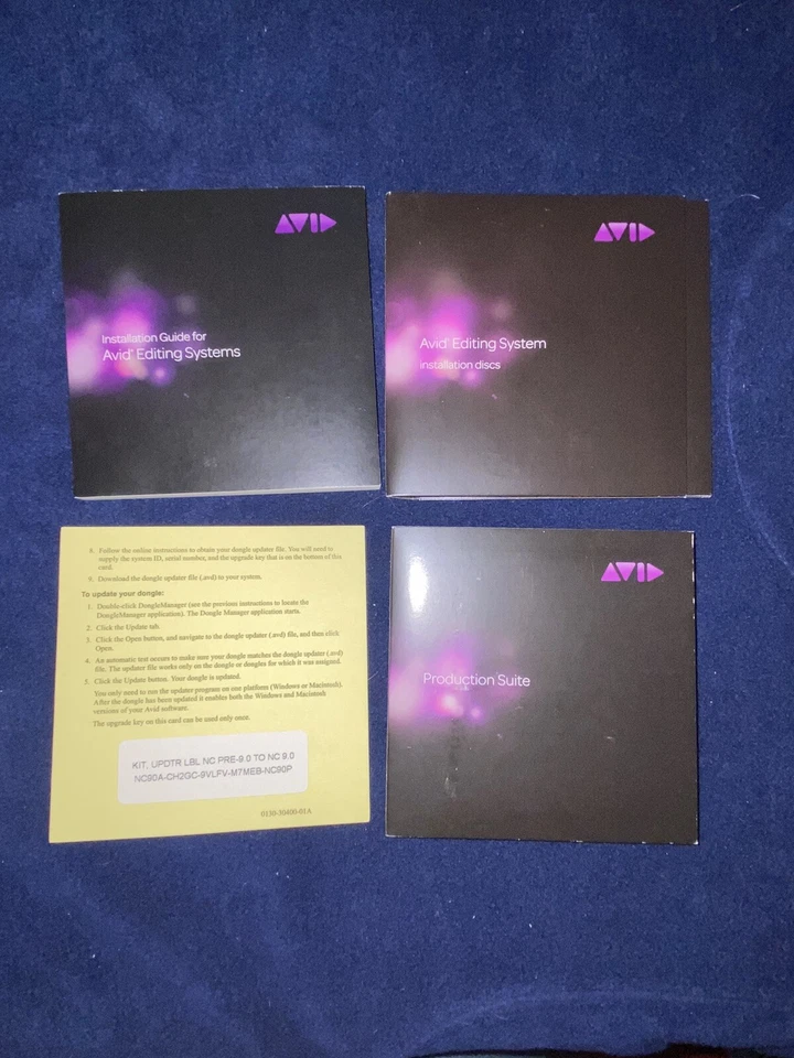 Reduced - AVID NEWSCUTTER APPLICATION PACK & PRODUCTION SUITE DVD PACK - Image 3 of 4