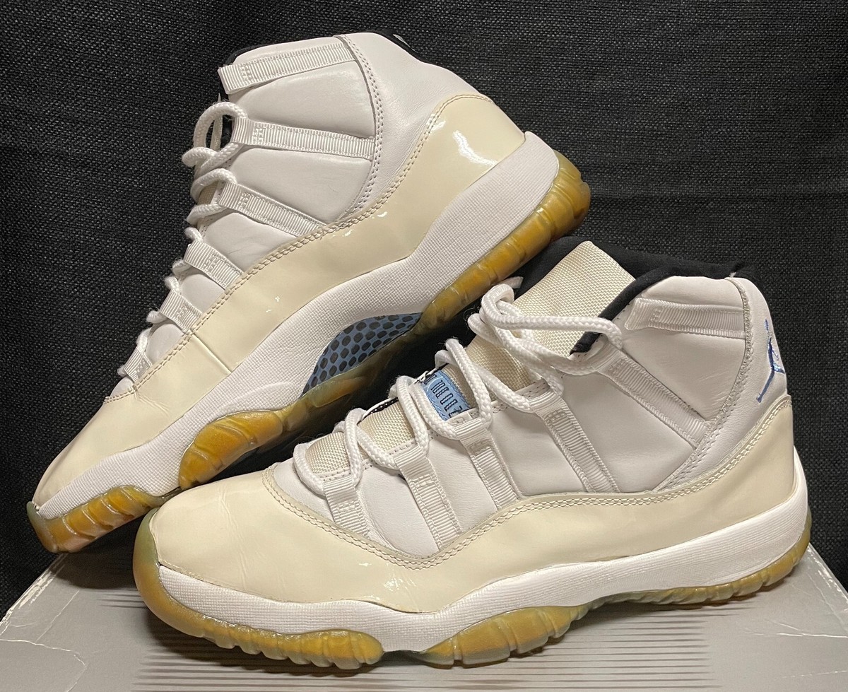 2001 Nike Air Jordan 11 Columbia sz 12 White OG XI Concord Bred