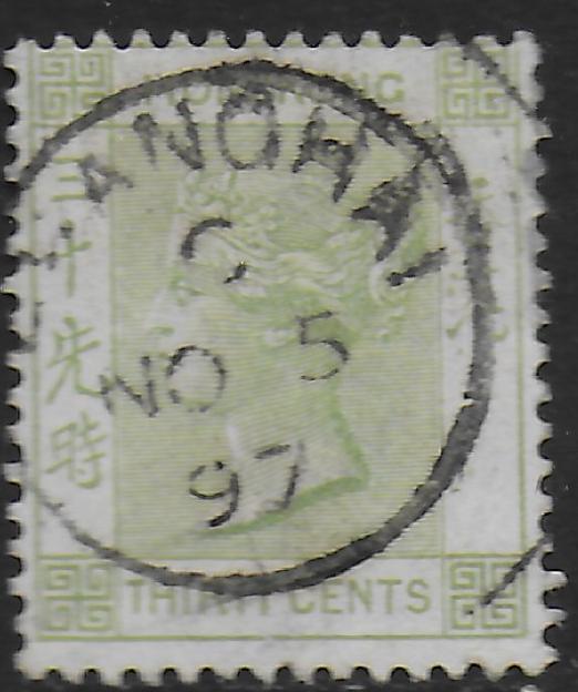 Hong Kong stamps 1882 SG 39 CANC VF / SHANGHAI | eBay