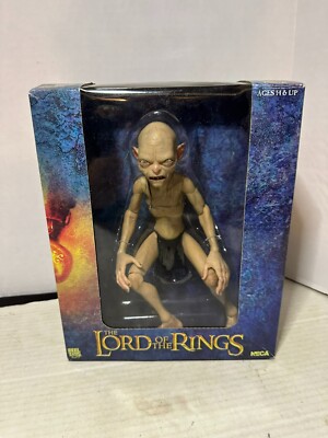 NECA GOLLUM 1/4 SCALE ACTION FIGURE THE LORD OF THE RINGS REEL TOYS 8'' 2012 new