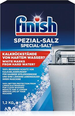 Finish Spezialsalz 1,2 kg Spülmaschinensalz Kalkschutz Geschirrspülsalz
