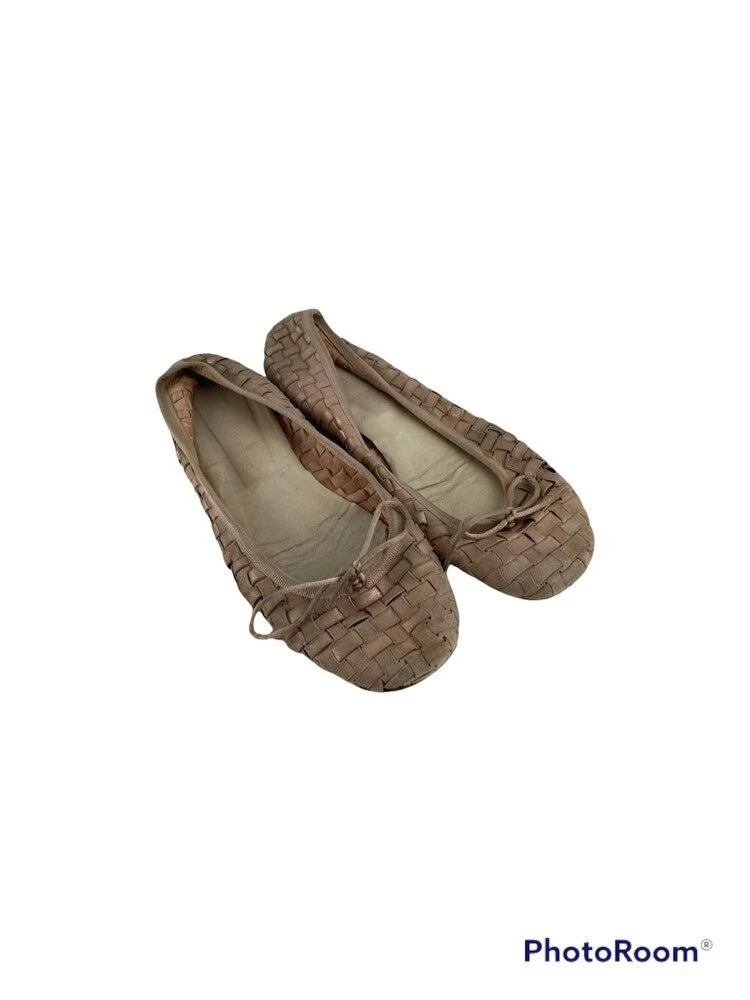 Fabio Rusconi Pink Woven Ballet Flats Size 37/6.5 | eBay