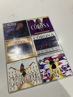 CORONA - CD Single x 4 - I Don t Wanna Be A Star- Rhythm Of The Night (UK & DE)