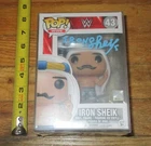 WWF WWE Funko Pop Iron Sheik Wrestling Figure Signed JSA COA WCW NWA 43 Vaulted