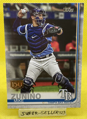 2019 Topps Update - 150 YEARS GOLD STAMP - Mike Zunino - Tampa Bay Rays / US289