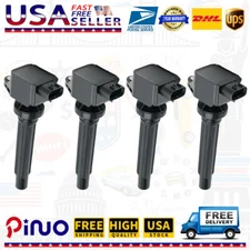 4PCS Ignition Coils For 06-08 Grand Vitara  2.7L V6 07-09 Suzuki SX4 2L L4 UF562