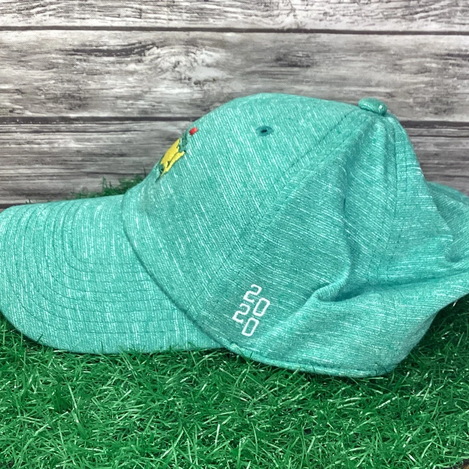 Gorra de golf Masters 2020 verde jaspeado rendimiento Augusta National Foto 3 de 4