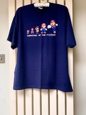 NEW UNISEX Nintendo Super Mario Tshirt XL