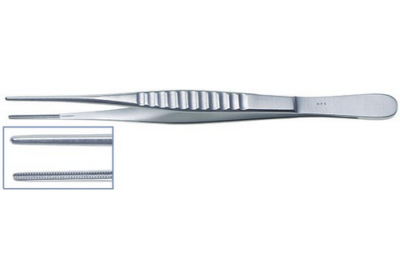 DeBakey Atraumatic Tissue Forceps, 6