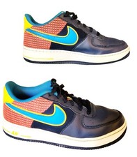Nike Air Force 1 Now GS Shoes Youth Size 7 Obsidian/Photo Blue AV0748-400