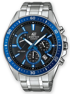 CASIO EFR-552D-1A2VUEF EDIFICE Chronograph Mens Watch 45mm 10 ATM
