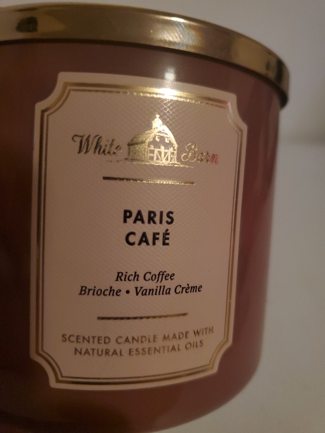 Bath & Body Works White Barn PARIS CAFE 3 wick candle 14.5 oz NEW 2021 eBay