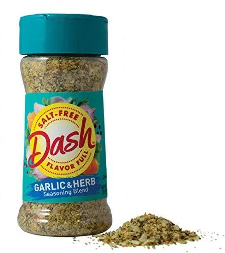 Dash Salt-Free Seasoning Blend Garlic & Herb 2.5 Ounce