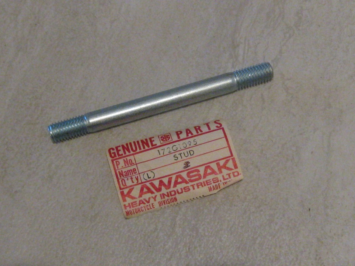 KAWASAKI F11M 250 CRANKCASE STUD 10 X 95MM 73-75 NOS! | eBay