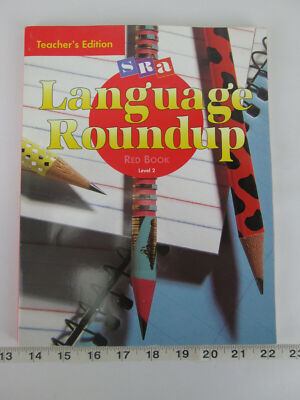 SRA McGraw Hill Language Roundup Red Book Level 2 Teacher's Edition Book