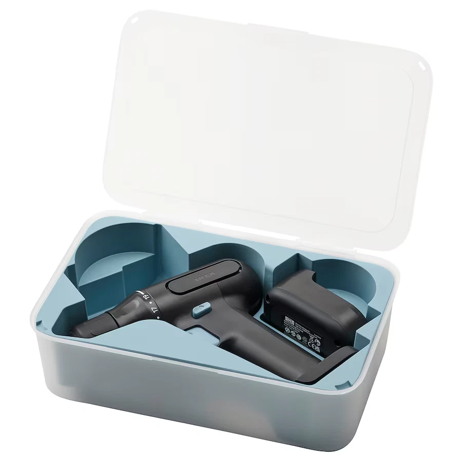 TRIXIG Screwdriver Drill, li-ion, 12 V Rechargable with Battery and USC Lead DIY - Image 2 of 4