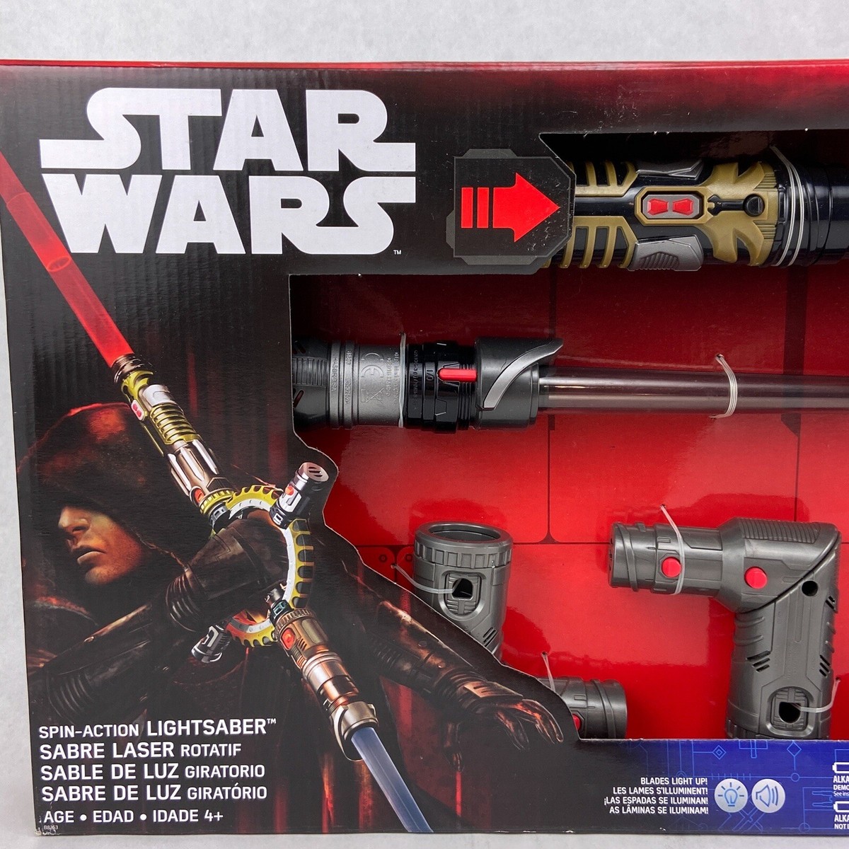 Disney Star Wars Lightsaber Bladebuilders Spin-Action Jedi Knight