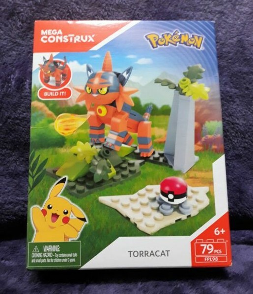 mega construx pokemon torracat