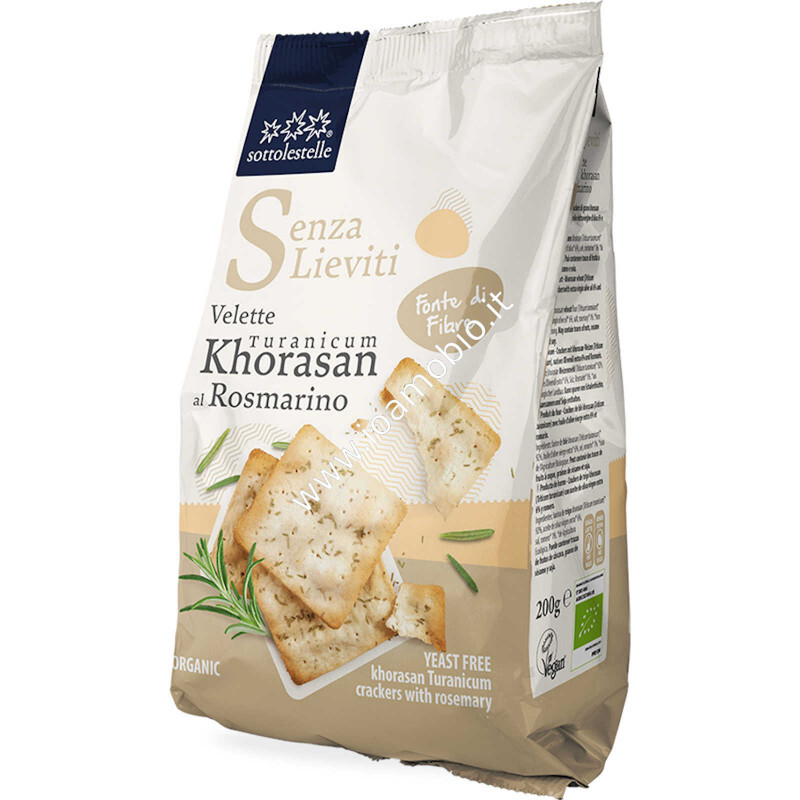 Velette Turanicum Khorasan al Rosmarino 200g - Bio Sottolestelle