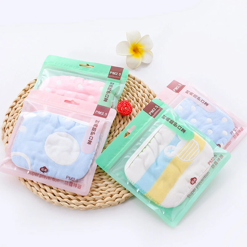 5 pcs Cartoon Washable Cotton Face Masks For Kids/Teen/Adult Mouth Cloth Cover - Image 4 of 4