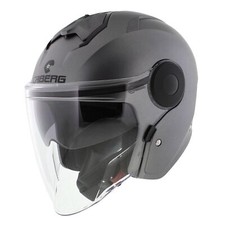 Caberg Jet Soho Motorcycle Helmet Matt Gun Me...