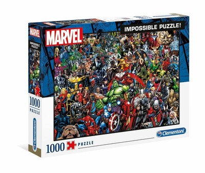 Marvel 80th Anniversary Impossible Puzzle Figuren-brandneu in Box
