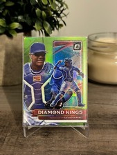 2022 Optic Baseball Salvador Perez Diamond Kings #9 Green Daimond Kansas City