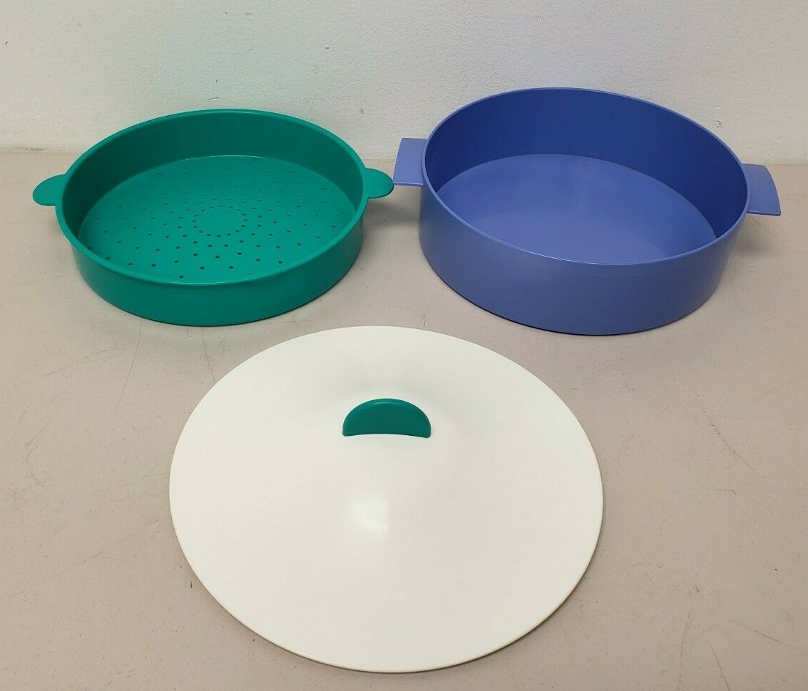 how to use tupperware steamers for the microwave