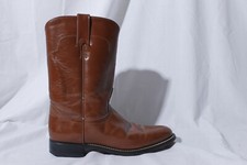 Tony Lama Women's Brown Genuine Leather Western Cowboy Cowgirl Boots 7B