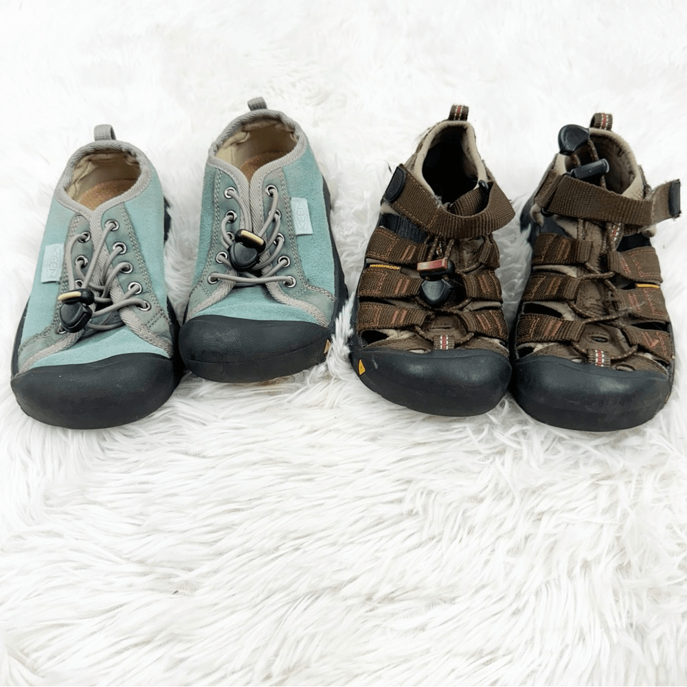 Sandali e sneakers impermeabili Keen Newport & Portola da trekking taglia 13 pacchetto di 2