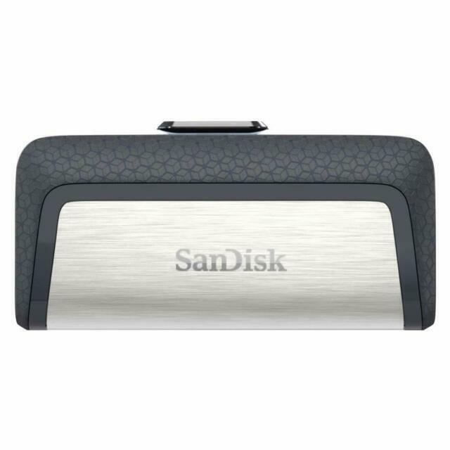 SanDisk 164113 256GB Ultra Dual USB Type-C Drive for sale online
