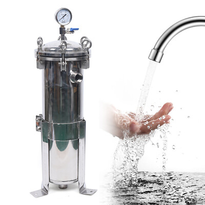#ad 4 Bag Filter Housings 150 PSI High Pressure Filter Device Stainless Steel 304 $279.12