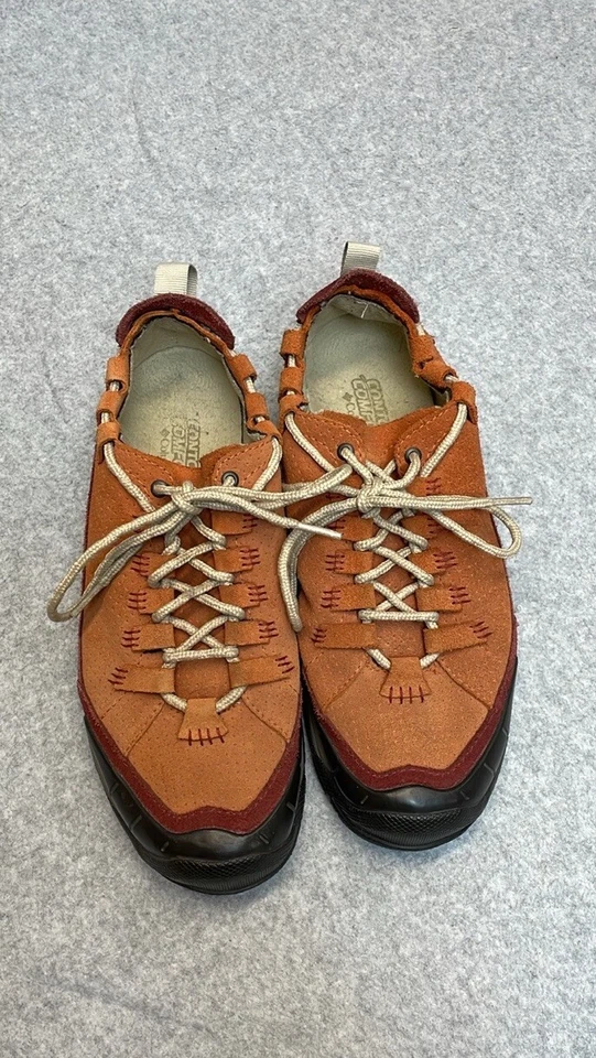 Columbia Bugabutte Zapatos de Senderismo para Mujer 9 Cuero Naranja Rojo BL1382-824 Foto 2 de 4