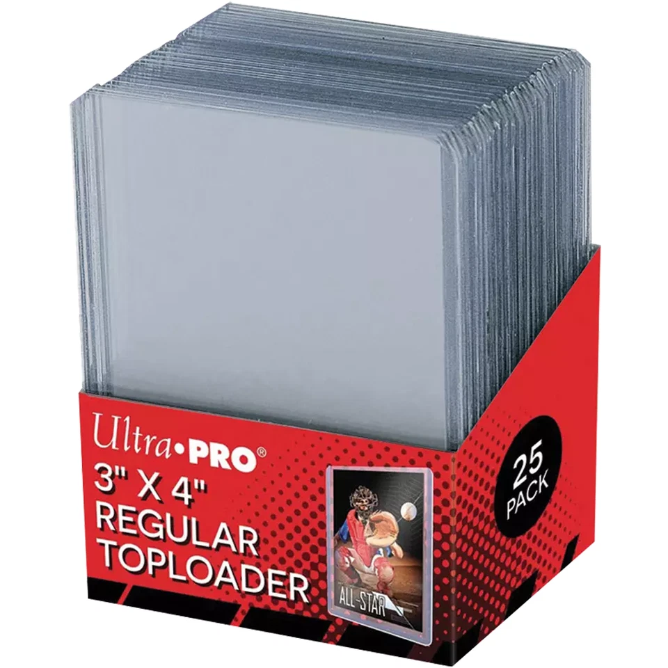 Ultra Pro - pack 25 toploaders regular pour Magic Pokemon Lorcana etc