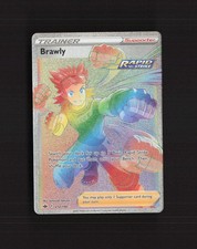 Brawly 212/198 Chilling Reign Full Art Rare Rainbow Holo Pokemon Card NM on eBay