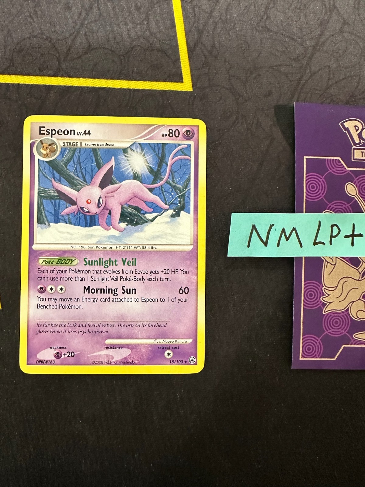 Espeon 18/100 Majestic Dawn Regular Rare 2008 348 💎NM LP+💎