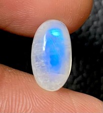WHOLESALE NATURAL RAINBOW MOONSTONE CABOCHON OVAL SHAPE LOOSE GEMSTONE LOT.
