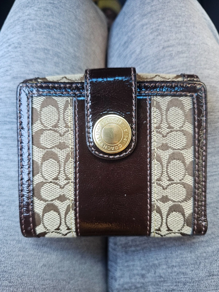Coach Brown Wallets for Women with Vintage for sale | eBay