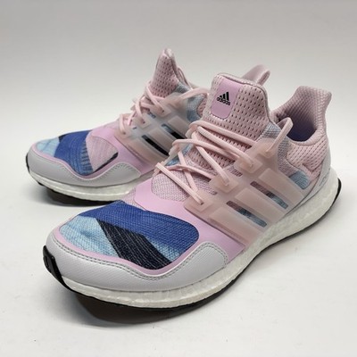 adidas Ultraboost S&L DNA x Nini Sum Women Size 9 Pink Blue Running Shoes FX7986