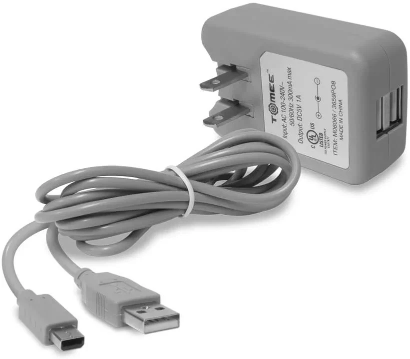 Tomee AC Adapter Wall Charger Power Supply for Wii U Game Pad - Brand New - Image 2 of 2