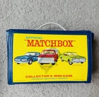 1969 MATCHBOX LESNEY 24 CAR COLLECTOR'S CARRY MINI CARRY CASE FRED BRONNER LOT