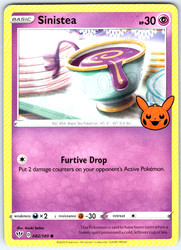 Sinistea 082/189 Trick or Trade BOOster Promo