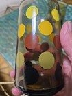 Set Of 4 Vtg Brown Yellow Polka Dot Drinking Glasses/ Tumblers/Highball Beverage — photo 10