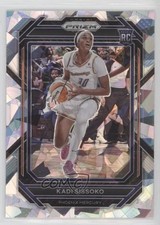 2023 Panini Prizm WNBA Ice Prizm Kadi Sissoko #144 0jd0