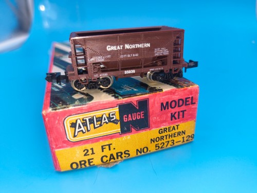 DE COLECCIÓN Atlas 5273-129 Great Northern 21 pies Coche ORE escala N #95039 | Condition: Used