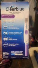 Clearblue Advanced Digital Ovulation Test Kit, Digital Results, Includes Pregna