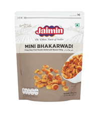Jaimin Mini Bhakarwadi Crispy Masala Indian Savoury Snack Pantry 200g