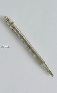 SUPERB VINTAGE SOLID STERLING SILVER LIFE LONG PROPELLING PENCIL WORKING