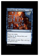 Hieroglyphic Illumination 112 Common Commander 2020 Magic: The Gathering NM