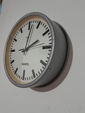 Antique German Burk Ganter Wall Clock